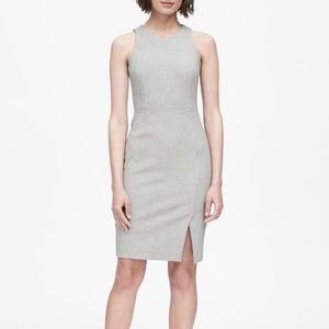 Banana Republic's Plaid Racer-Neck Sheath Dress